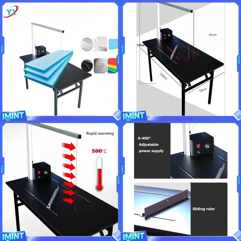 Hot Wire Foam Cutting Table Machine - Taglierina Elettrica Industriale Professionale Riscaldata, Macchina