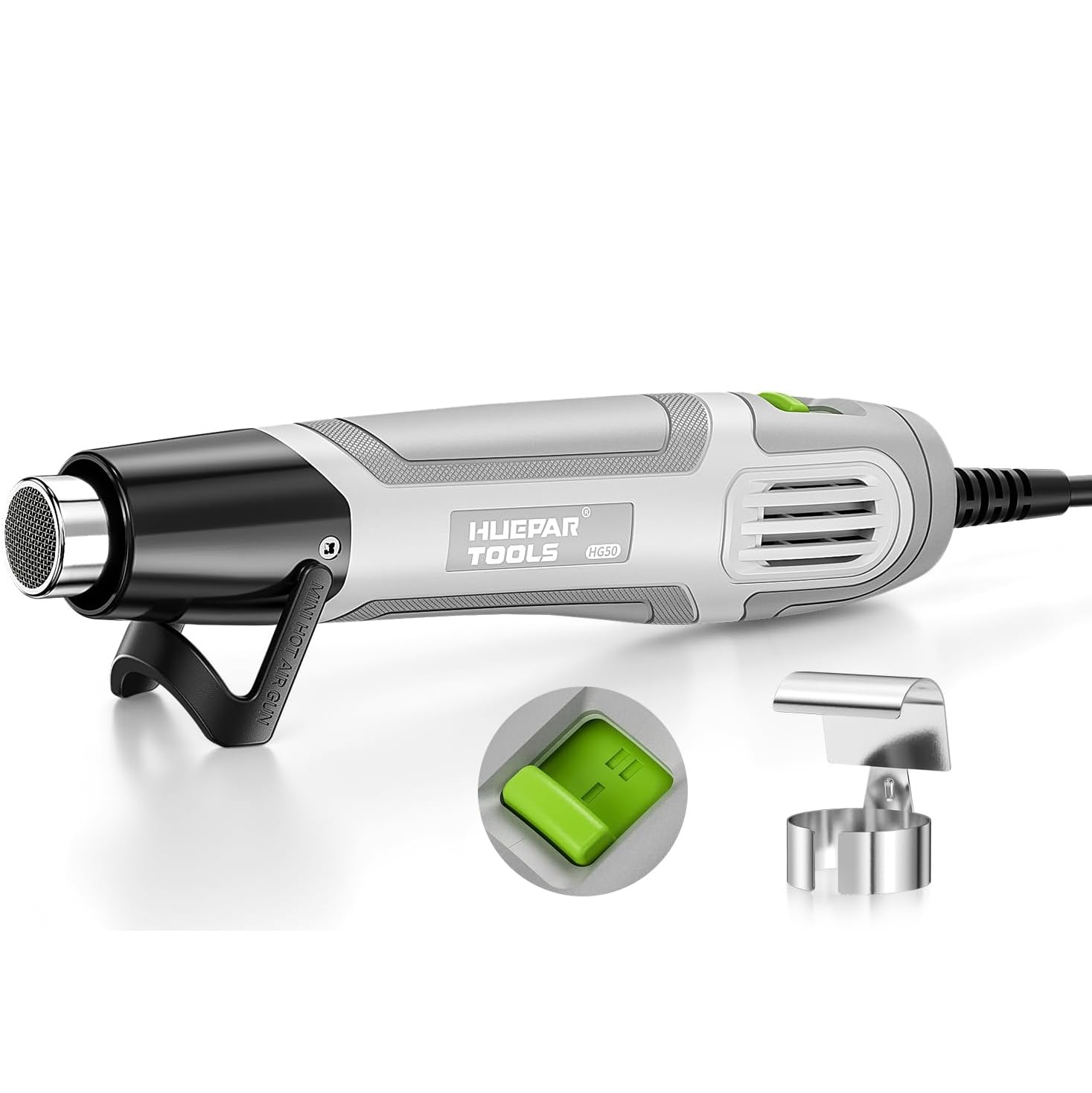 Craft Heat Gun Dual Temperature Shrink - Mini pistola termica elettrica da 500