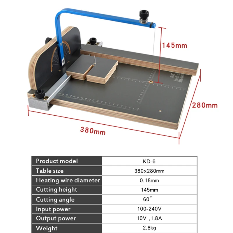 Taglierina per Schiuma Leggera - Hot Wire Foam Cutting Table Machine recensione e prezzo