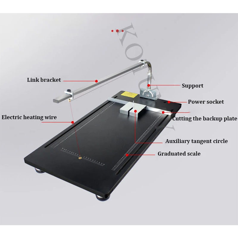 110v220v Macchina da taglio Ut - Hot Wire Foam Cutting Table Machine recensione e prezzo