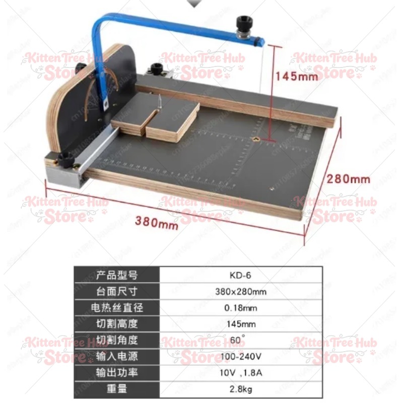 Taglierina Elettrica a Filo Ca - Hot Wire Foam Cutting Table Machine recensione e prezzo